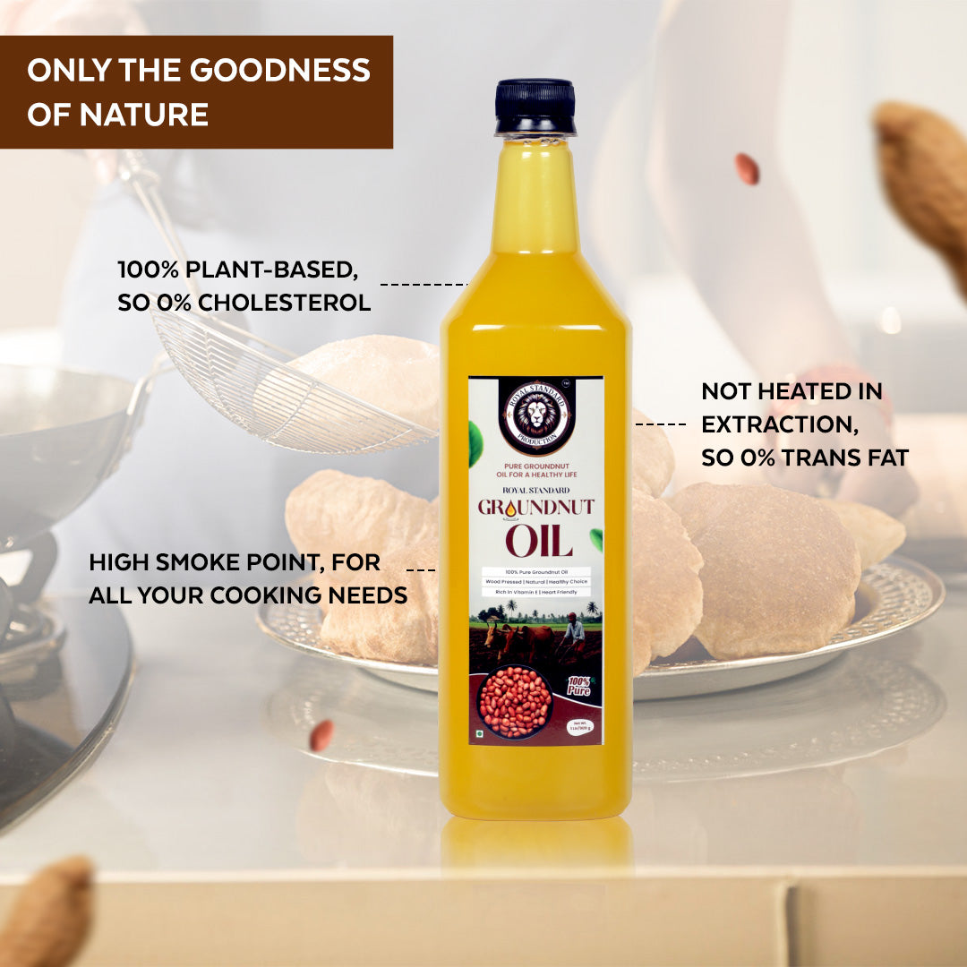 Groundnut Oil (1 Ltr / 5 Ltr)