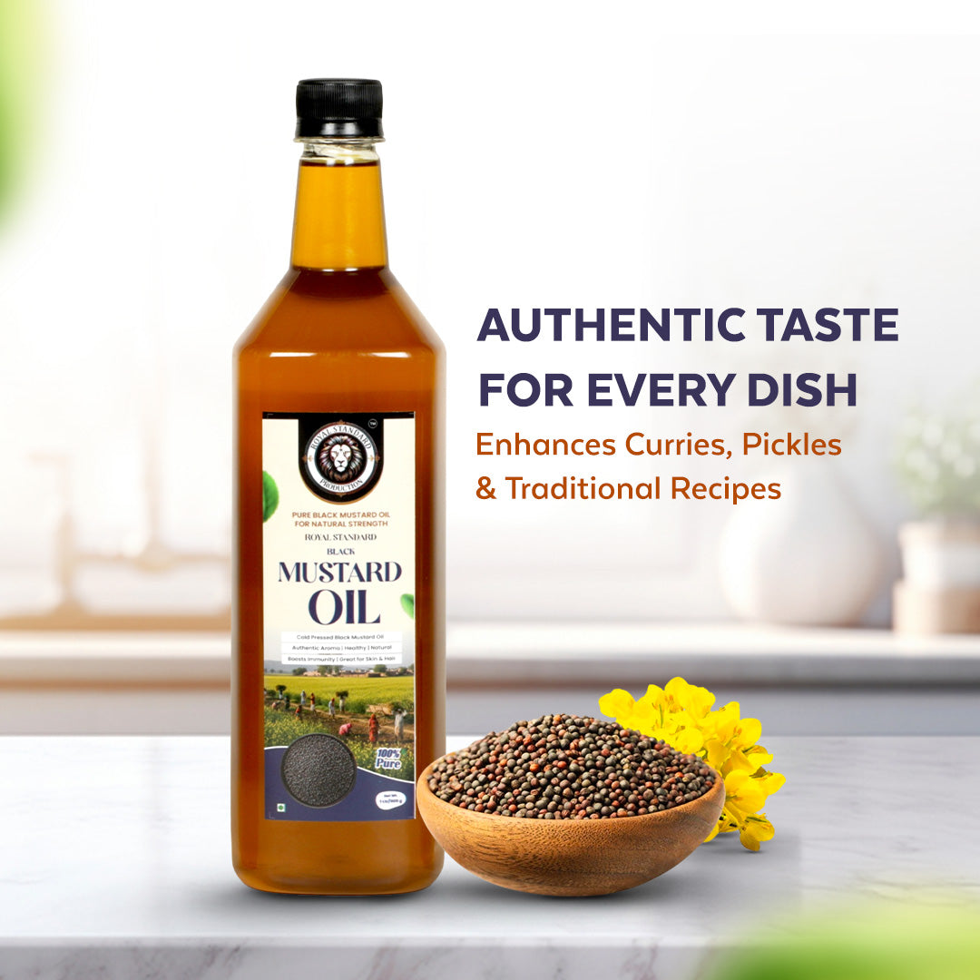 Black Mustard Oil (1 Ltr / 5 Ltr)