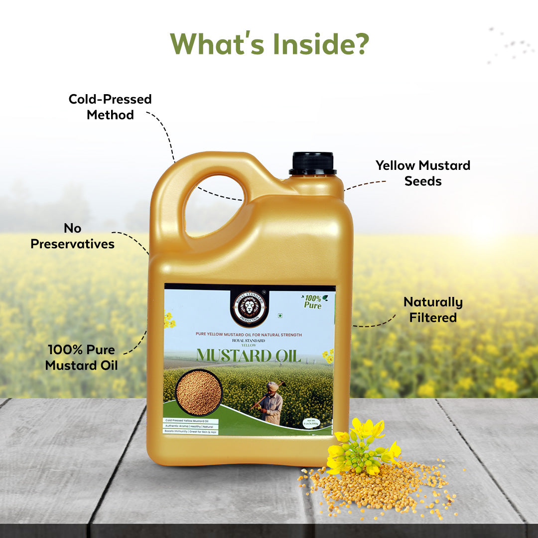 Yellow Mustard Oil (5 Ltr)