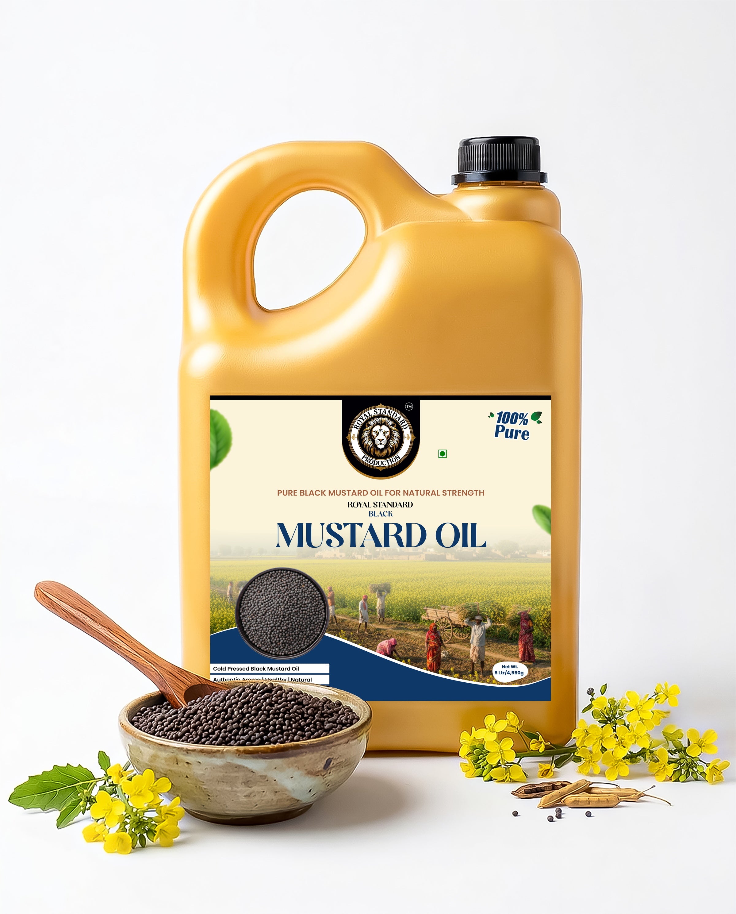 Black Mustard Oil (5 Ltr)