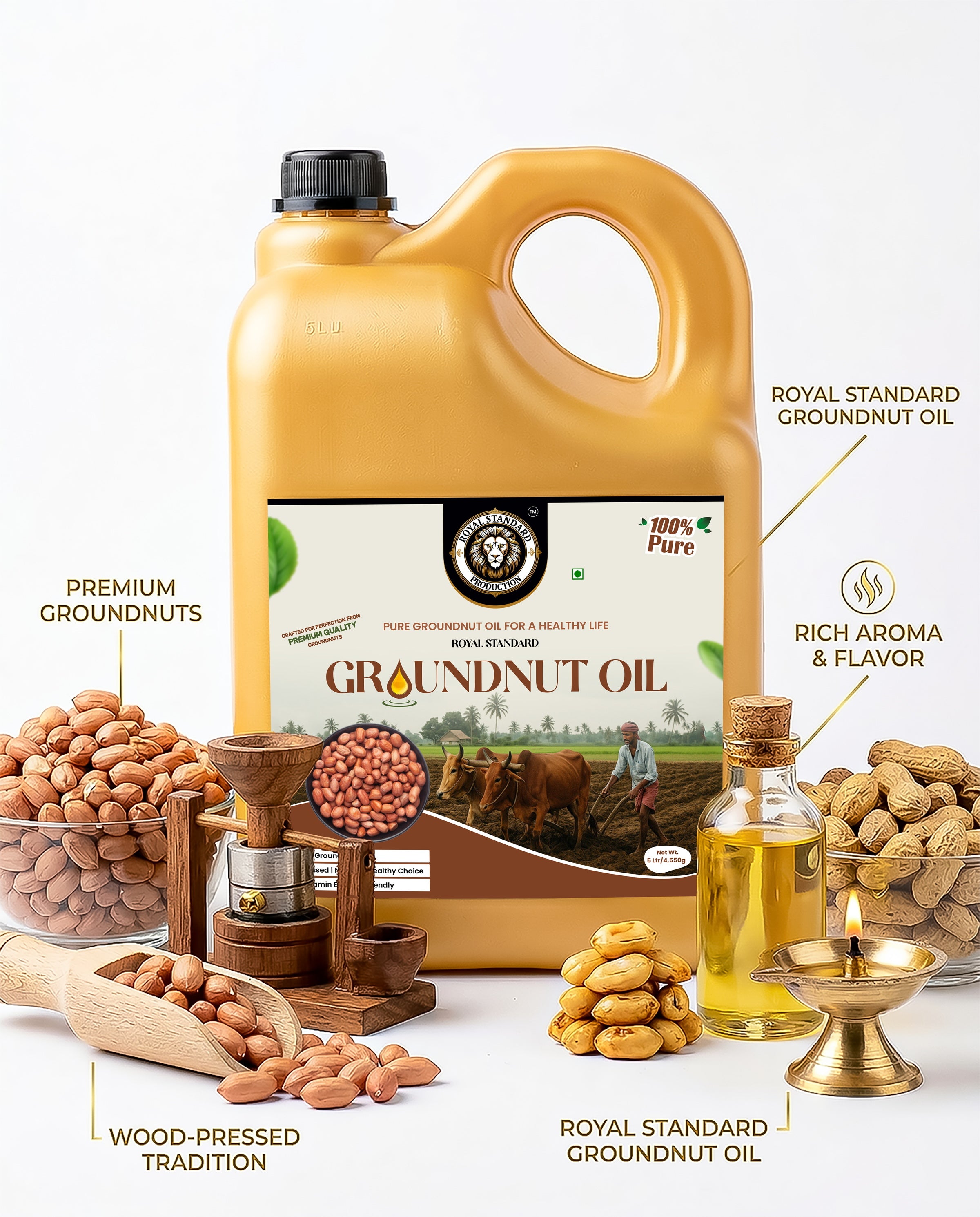 Groundnut Oil (5 Ltr)
