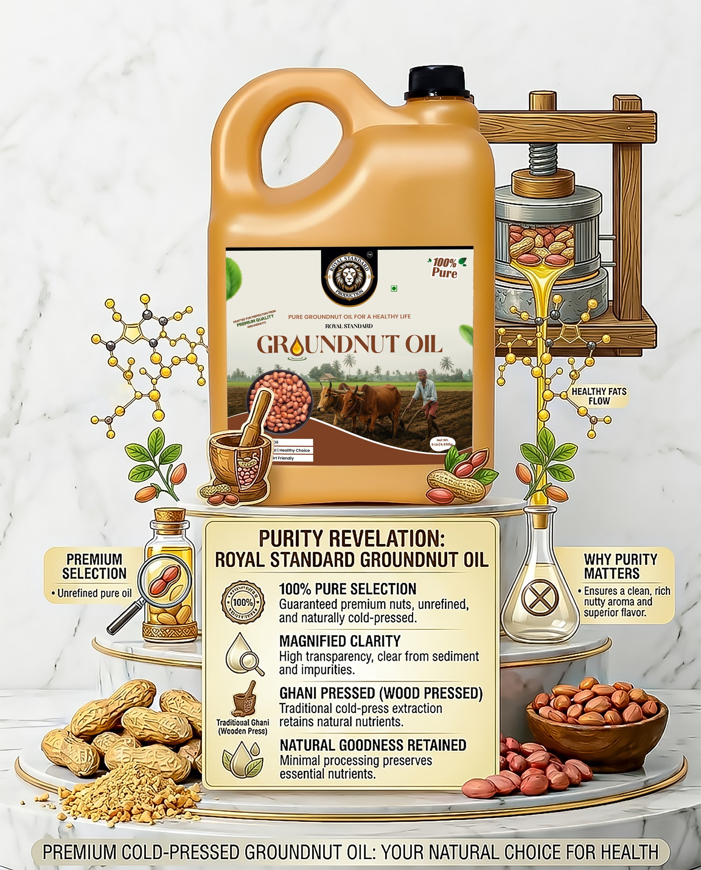 Groundnut Oil (5 Ltr)