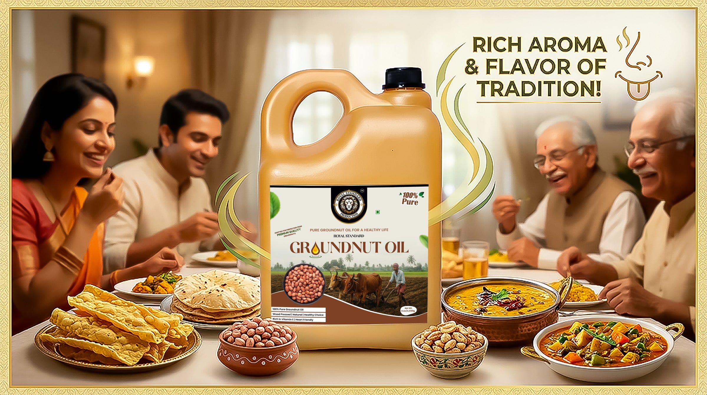 Groundnut Oil (5 Ltr)