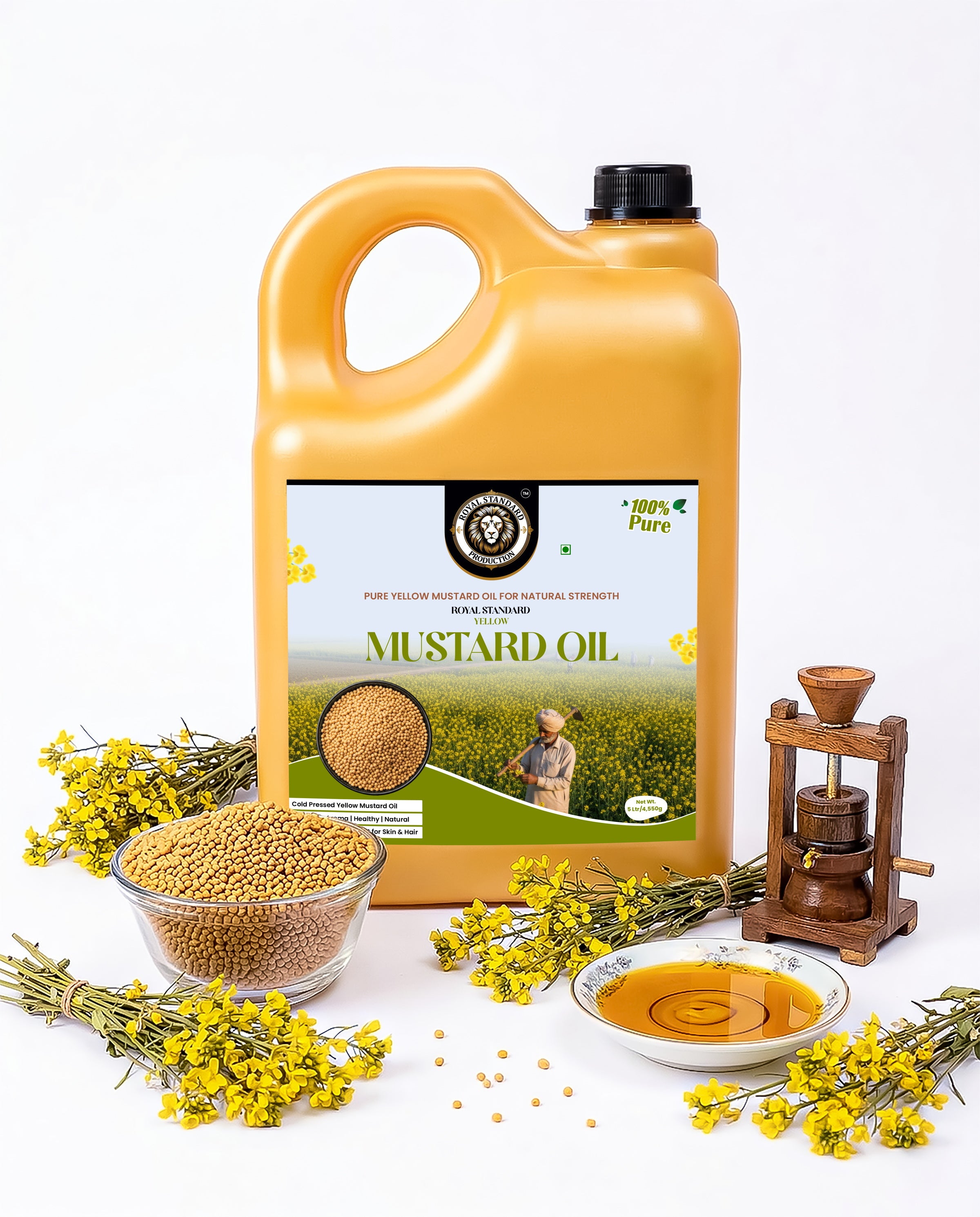 Yellow Mustard Oil (5 Ltr)