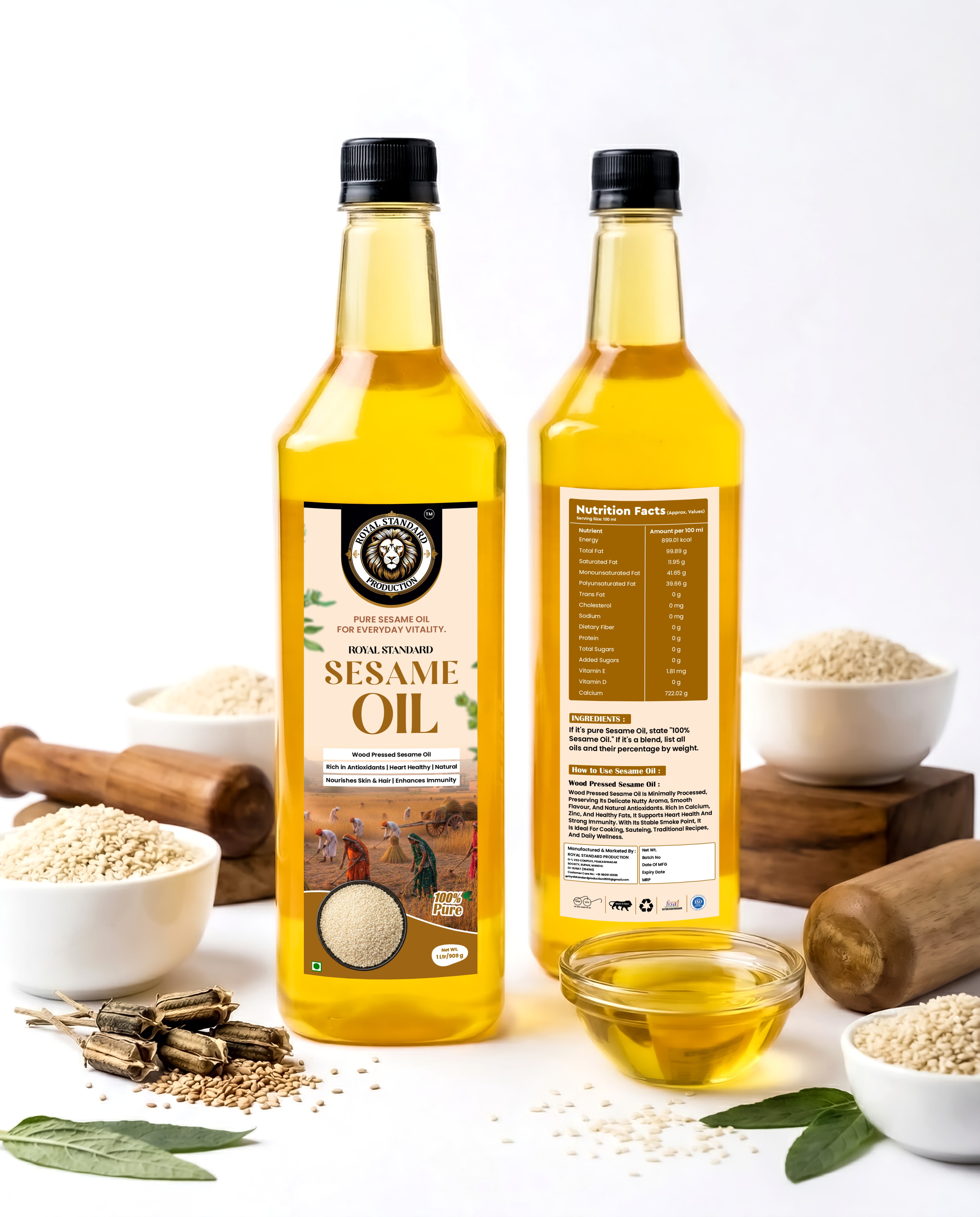 Sesame Oil (1 Ltr / 5 Ltr)