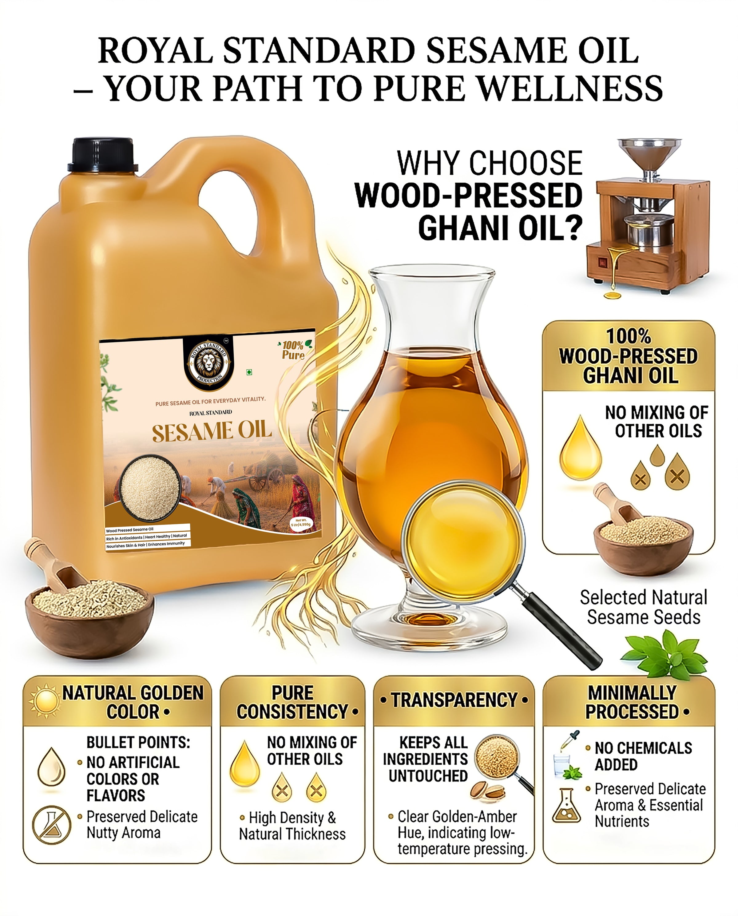 Sesame Oil (5 Ltr)